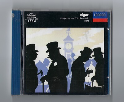 Edward Elgar: Symphony No. 2; Overtue ''in the South'',   1989 Decca, Georg Solti