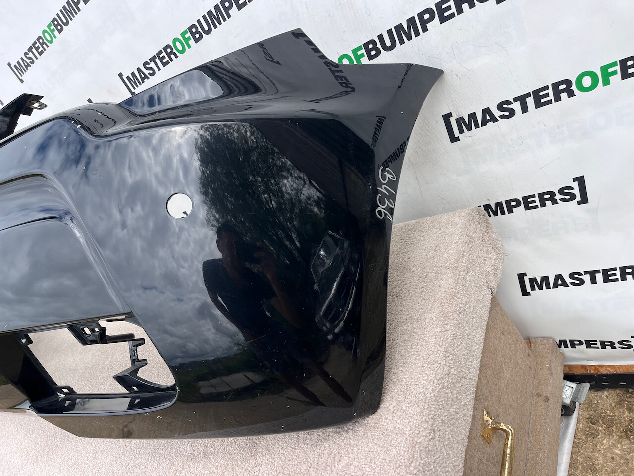 BMW X3 2006 M/SPORT FRONT BUMPER IN METALIC GREY IN GOOD CONDITION  