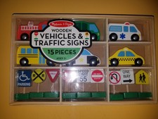 melissa and doug cars and signs