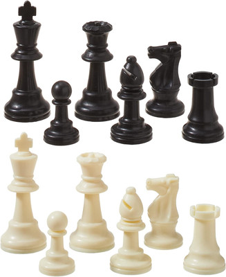 Weighted Chess Set, Tournament Style Pieces, , Chess Game (Plastic)