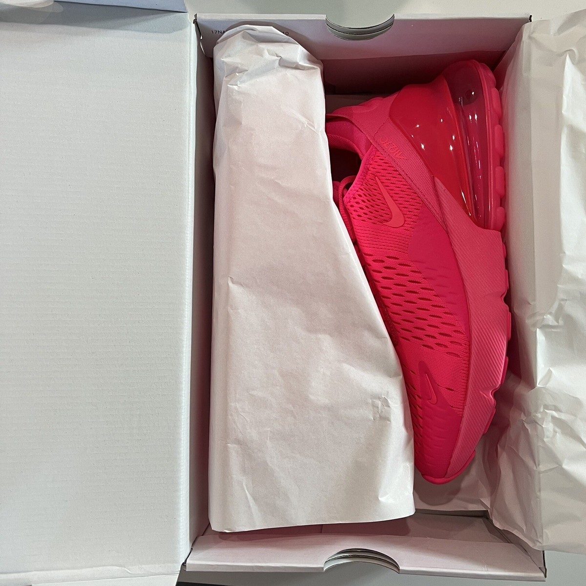 Size 9 - Nike Air Max 270 Triple Pink W for sale online | eBay