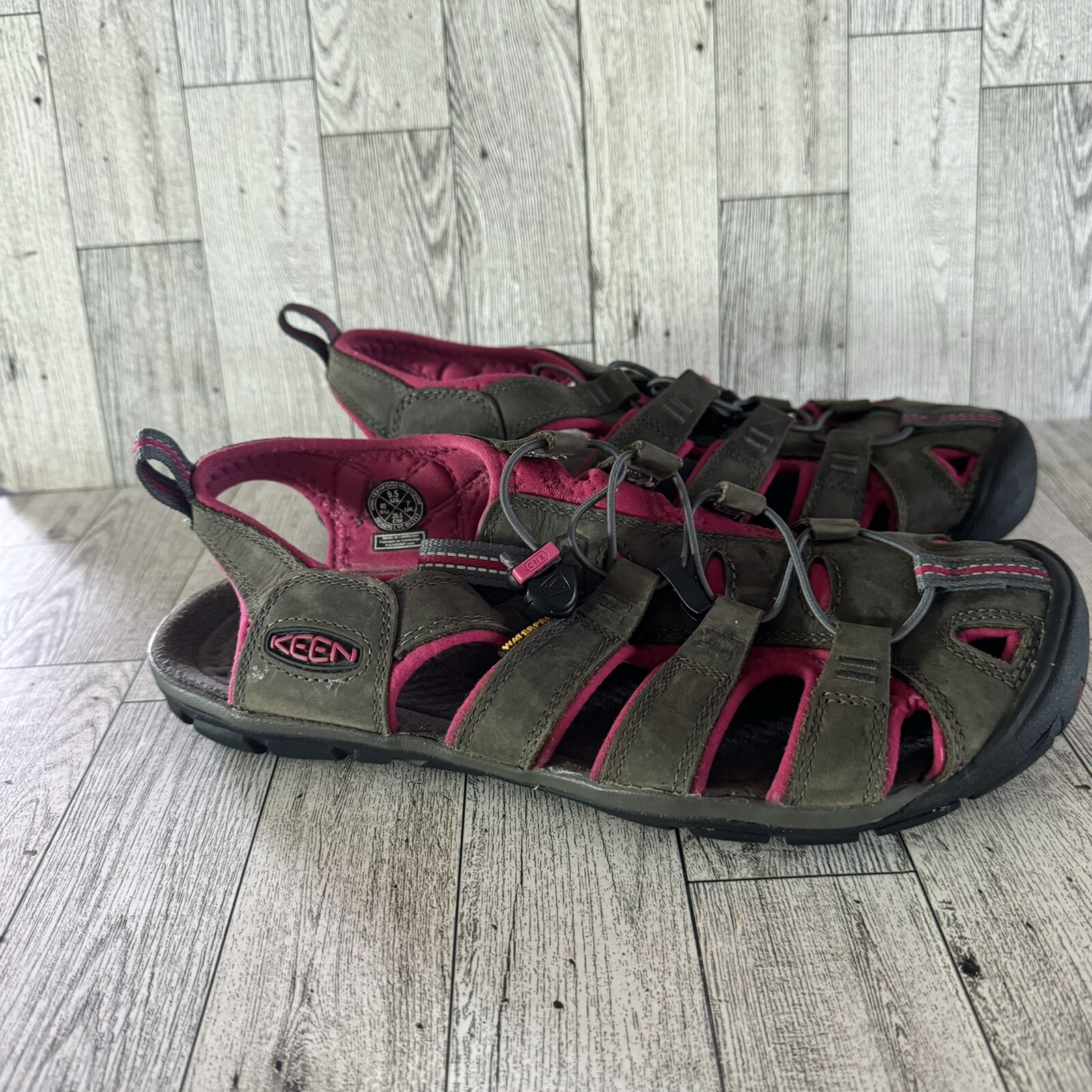 Keen Newport sandalo scarpa donna taglia 9 5 grigio atletico sport escursionismo