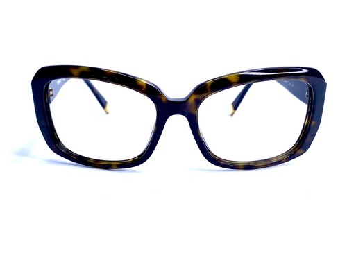 DKNY Oversized Dark Tortoise Square Eyeglasses DY 4073 3016/13 55 17 130 3N