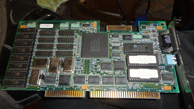 PARADISE 1024 512 Wdc WD90C00 Gpu 512KB Isa VGA Video Retro Board Graphic Card