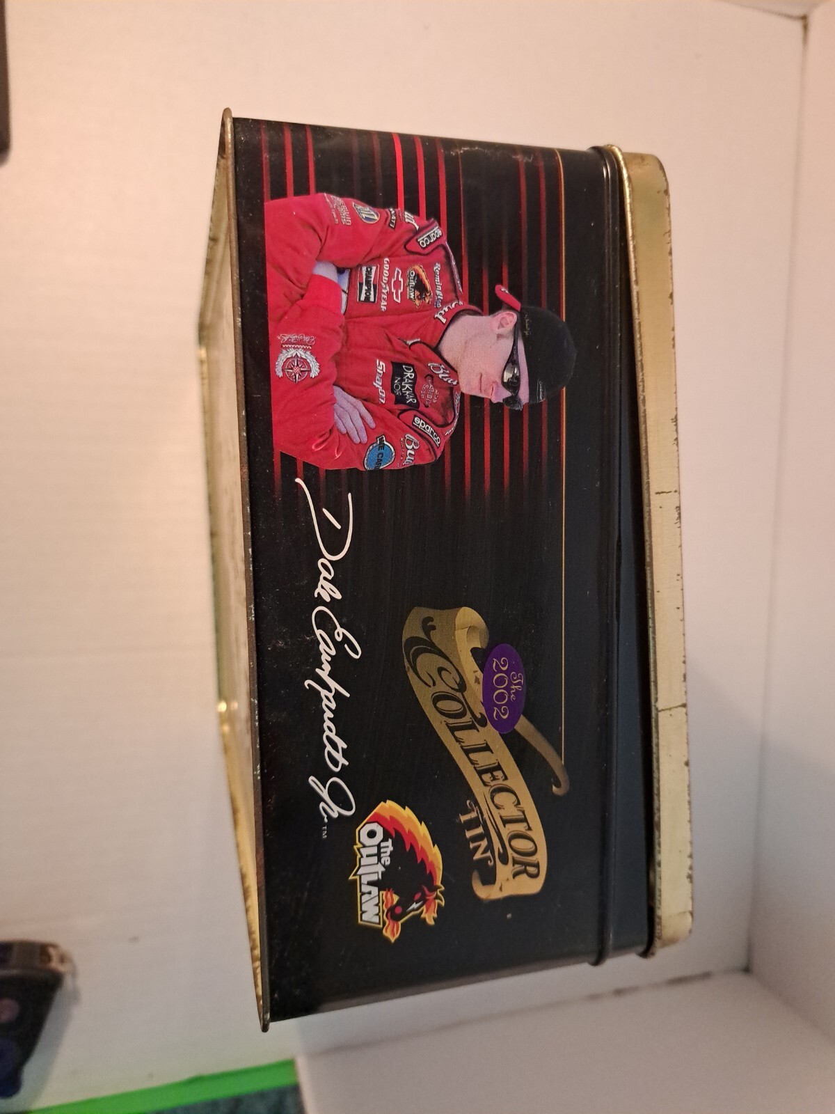 Dale Earnhardt Jr #8 The Outlaw Jeff Gordon #24 Slick 50 2002 Collector Tin used