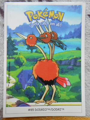 DODRIO / DODRI #85 - DUNKIN BOOMER 2000 - POKEMON KARTE - SEHR GUTER ZUSTAND