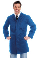 Heavyweight Lab Warehouse Coat Vented Back Workwear Healthcare Dental Workwear