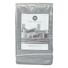 Hotel Collection Linen Blend STANDARD Sham GRAY - 120
