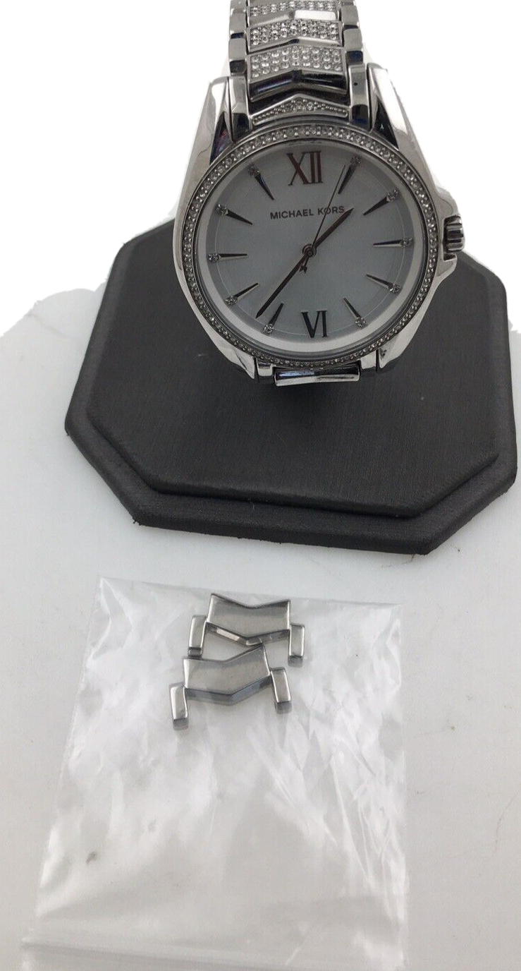 Michael Kors Whitney Glitz Stainless 