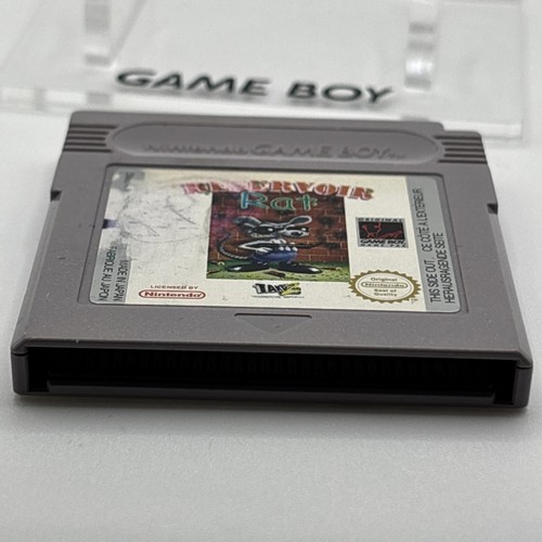 Reservoir Rat Nintendo Gameboy Color Advance Game, GENUINE! Rare Grey Cartridge - Picture 8 of 9