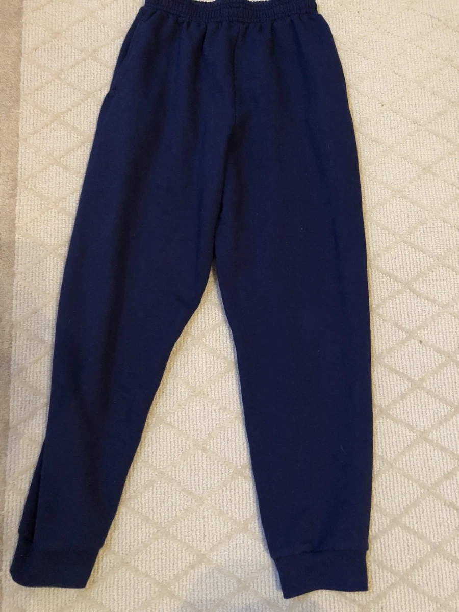 Sweat Hanes fresh IQ kids sweat pants navy youth large eBay
