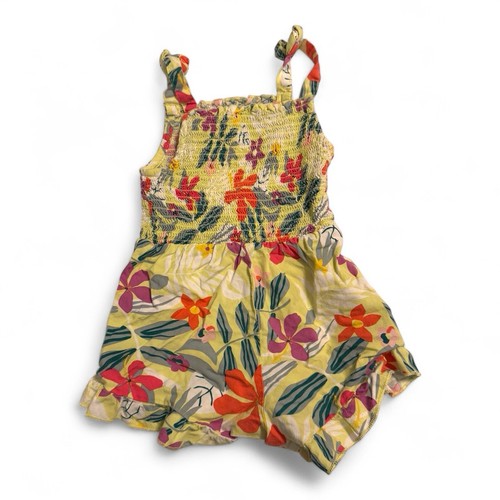 Wonder Nation Green Jungle Print Romper 2T - Picture 2 of 4