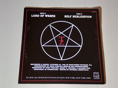 ​ 7inch Terror Zone / Lord Of Wrath NYHC Terror Zone – Lord Of Wrath – Vinyl (7