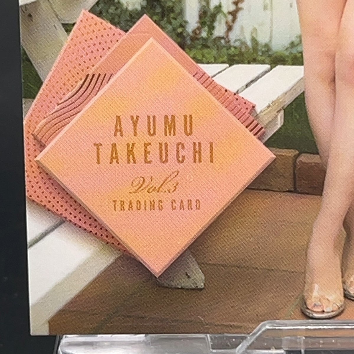Ayumu Takeuchi Trading Official HITS Photo Card Japanese Gravure