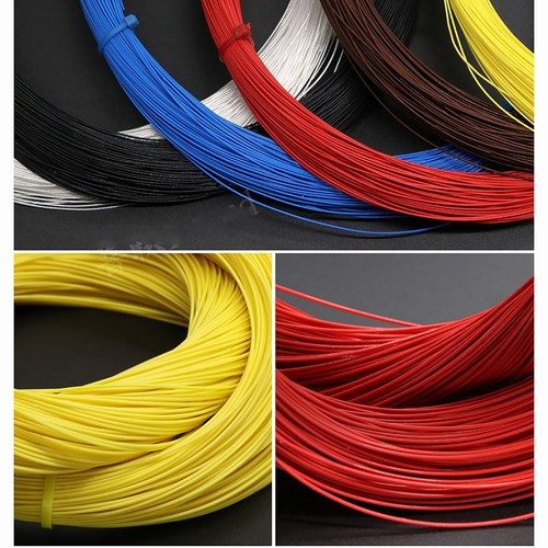 0.35mm² Ø1.2mm Silver Plated Copper Polytetrafluoro PTFE Wire Stranded Cable - Picture 5 of 5