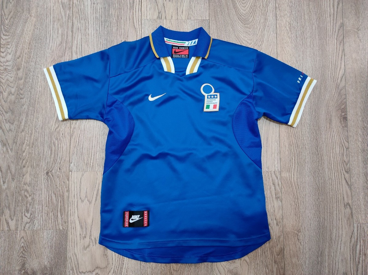 ITALY 1996-97 HOME SHIRT NIKE JERSEY SOCCER SIZE XLBoys | eBay