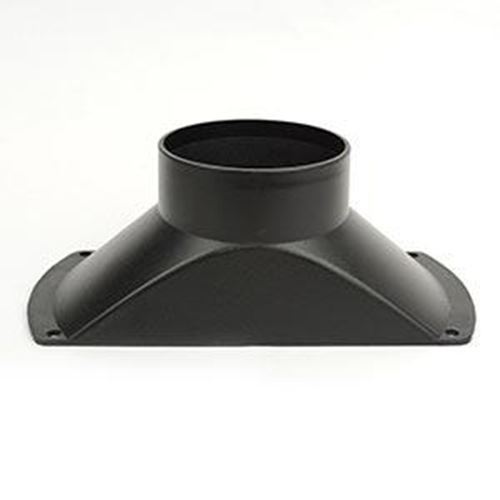 Small Plastic Dust Hood for Dust Collector Flange for 4" Hose