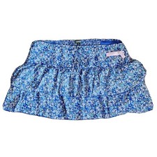 Wild Fable Skirt or Top Womens Size L Large Blue Floral Pull On Drawstring NWT