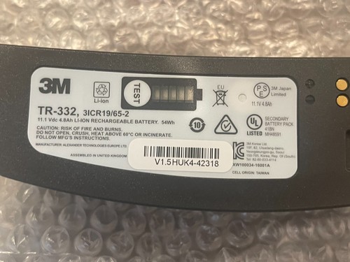 Respirador 3M PAPR, kit de respirador purificador de aire alimentado por Versaflo, TR-300N + ECK - Imagen 9 de 13