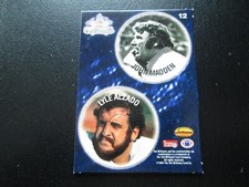 JOHN MADDEN & LYLE ALZADO 1994 TED WILLIAMS POG FOOTBALL CARD # 12
