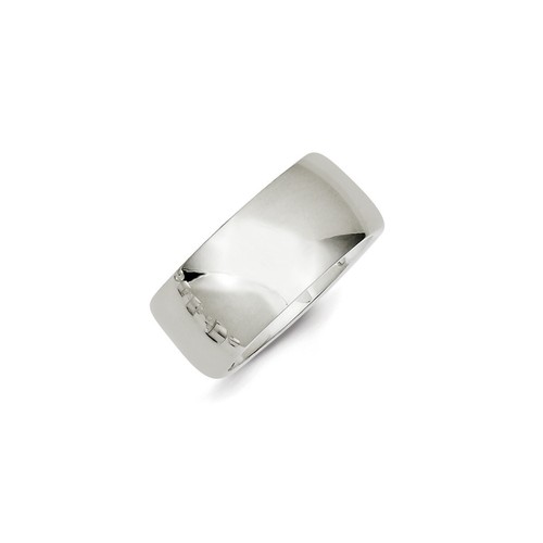 Sterling Silver 10mm Comfort Fit Band Ring - 第 2/6 張圖片
