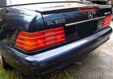 Mercedes Sl R129 1990-01 Euro Style Rear Flush Mount Trunk Wing Spoiler Tape On