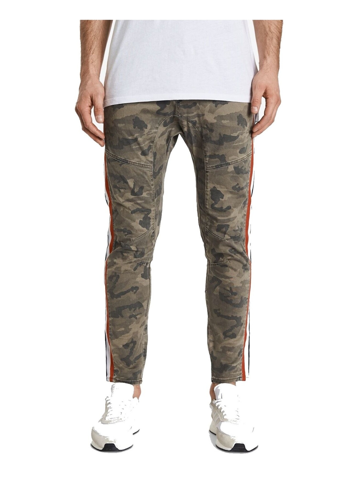 Мужские коричневые камуфляжные брюки NXP 30 Талия