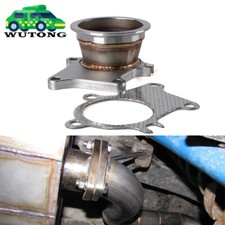 3 V-band Flange Adapter To T3t4 5-bolt Turbo Down Pipe Charger Flange Adapter