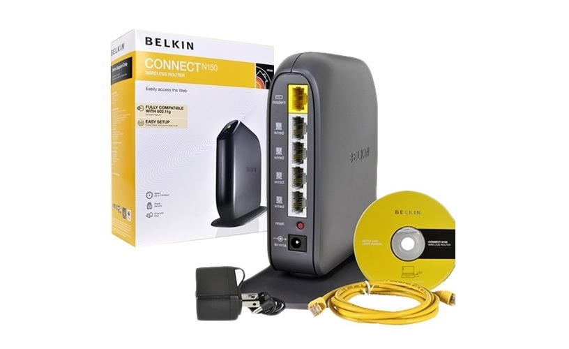 Belkin N150 Wireless Router Setup