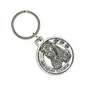American Cocker Spaniel Keychain, D008Kc, 1.5 inch, Dog, Companion, Metal, Gift