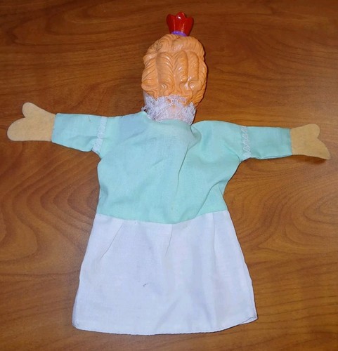 Vintage Gummikopf Prinzessin Kinder Handpuppe - Bild 11 von 11