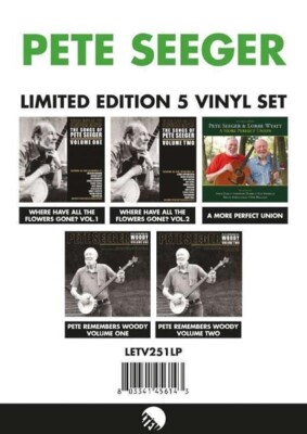 PETE SEEGER - LIMITED EDITION VINYL SET  3 VINYL LP NEW