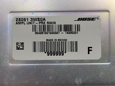 REFURBISHED 280603WS0A 28060-3WS0A 280613WS0A 28061 Nissan
