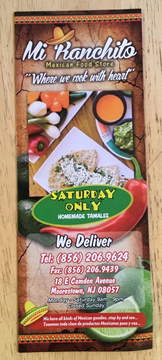 Mi ranchito menu deals