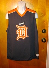 DETROIT TIGERS Sleeveless T-Shirt Mens Size M MLB Baseball