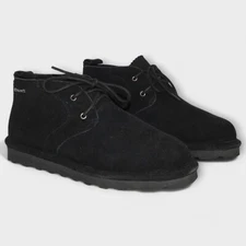 BEARPAW Women's Skye Black II Size 10 Women's Chukka Bootie