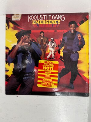 Kool & The Gang Emergency LP De-Lite Records 422-822-943-1-m-1