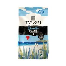 1 x Taylors of Harrogate DECAFFE Coffee Beans , 200g  bag, slight damage to bag 32.35 per kilo