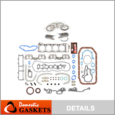 Engine Re-Ring Kit Fit 81-82 Toyota Corona Pickup Celica 2.4L SOHC
