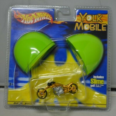 Hot Wheels 2002 Yolk Mobile Includes Slime gel