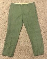 Vintage 1970  s Made In USA Green Pants