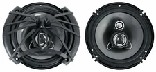 Pair Soundstream AF.653 6.5" 300 Watt 3-Way Car Audio Speakers Arachnid Series