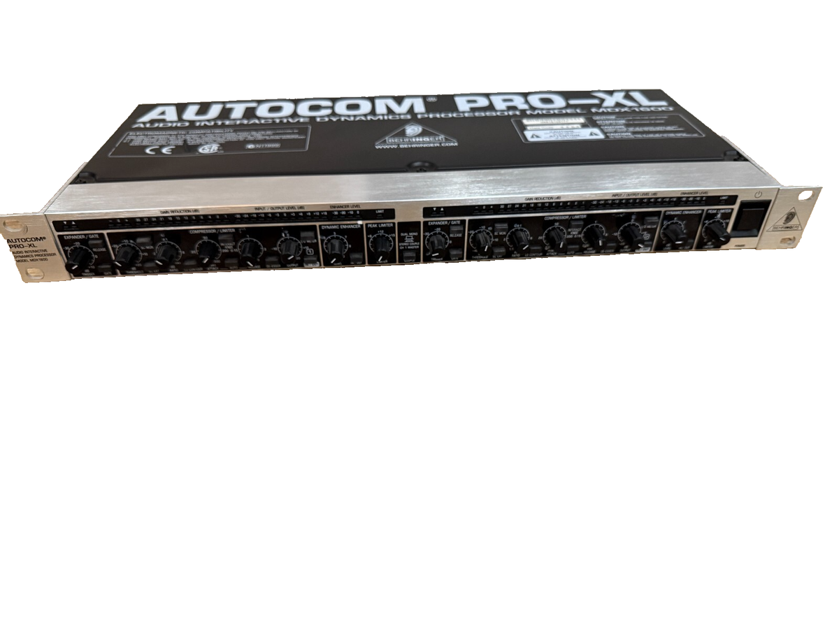 Behringer MDX1600 Autocom Pro-XL Audio Interactive Processor | eBay