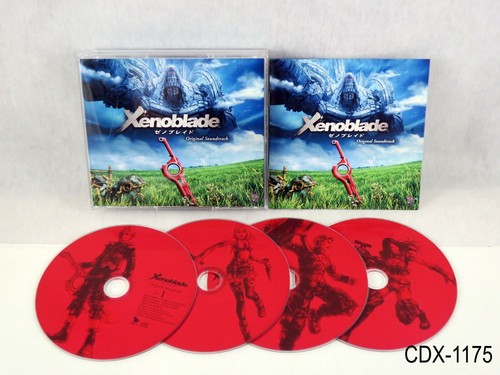 Xenoblade Original Soundtrack Music 4 CD OST ACE+ Wii Japan Import JP US Seller - Picture 7 of 7