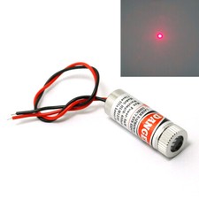 10pcs 650nm 5mW Red Laser Dot Diode Module with Cap  Driver in