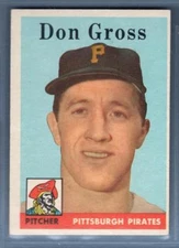 1958 Topps #172 Don Gross EX  GO401