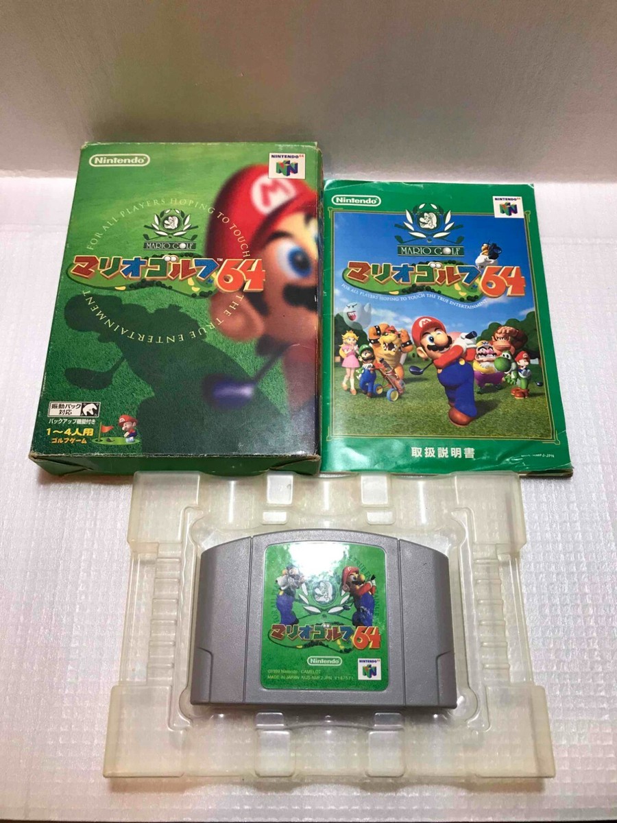 Nintendo 64 Mario Golf Sports With box and manual
