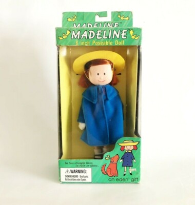 Madeline Inch Poseable Doll 1996 Eden School Dress Coat Hat Straight  Hands