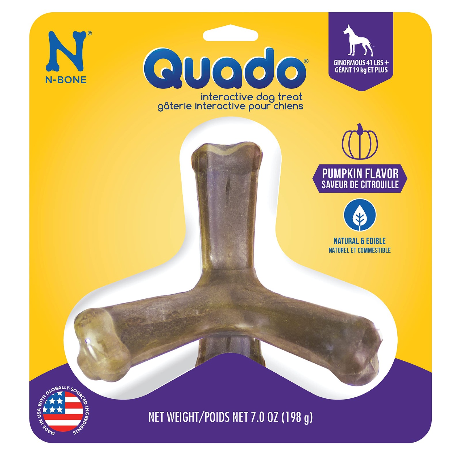 Nbone 115097 Quado in Pumpkin, Large (575174)