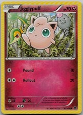 Jigglypuff 65/124 Common XY - Fates Collide LP Pokemon Card